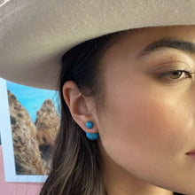 Load image into Gallery viewer, Ball Earrings - Blue
